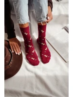 Dámské ponožky Lišky a listy 0200.182