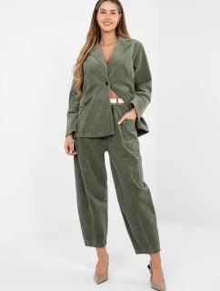 Kordové kalhoty model 225094 Rue Paris