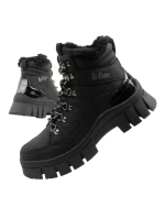 Lee Cooper dámská sportovní obuv zimní trekingová zateplená černá vysoká dámské