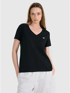 Dámské hladké tričko oversize 4F 4FRSS25TTSHF2778-20S dámské