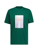 Pánské tričko adidas Waterfall Graphic, zelené, KS2173 Pánské tričko adidas Waterfall Graphic, zelené, KS2173