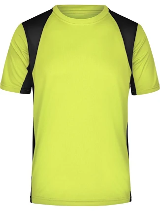 Daiber JN 306 Pánské běžecké tričko 02.0306 fluo yellow/black Daiber JN 306 Pánské běžecké tričko 02.0306 fluo yellow/black