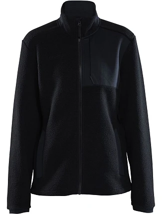 Craft Corporate ADV Pile Fleece Jacket W Dámská fleecová bunda Sherpa 81.2221 black Craft Corporate ADV Pile Fleece Jacket W Dámská fleecová bunda Sherpa 81.2221 black