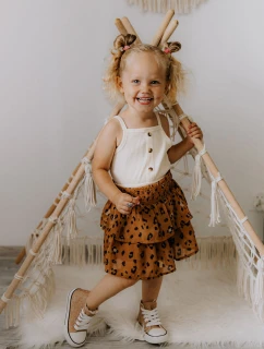 Dětské vysoké tenisky Růžové zlato Catrina