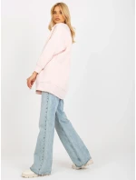 Dámská mikina  EM BL 711 1.03X světle růžová - FPrice