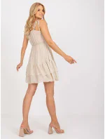 Šaty TW SK BI 1158.77 světle béžová Šaty TW SK BI 1158.77 světle béžová