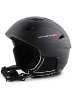 Lyžařská helma s brýlemi Black Matt S300-2