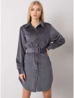 Šaty DHJ SK 10333.12P grafit Šaty DHJ SK 10333.12P grafit