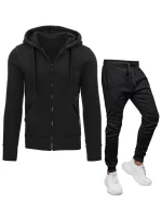 FashionStreet černá pánská tepláková souprava AX0380z