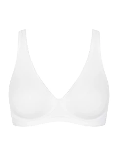 Dámská podprsenka Basic+ Soft Bra - WHITE - bílá 0003 - SLOGGI