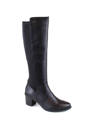 Zateplené boty Rieker, s koženou gumou W Y2050-00 RKR638 Zateplené boty Rieker, s koženou gumou W Y2050-00 RKR638