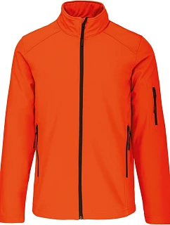 Kariban K 401 Pánská 3-vrstvá softshellová bunda 20.K401 fluorescent orange