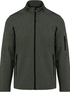 Kariban K 401 Pánská 3-vrstvá softshellová bunda 20.K401 marl green