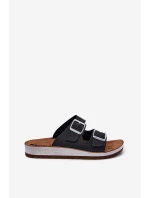 Dámské Sandały S Přezkami Inblu CP000042 Černé