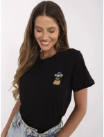 Tričko CLM TS 1663.96 černé Tričko CLM TS 1663.96 černé