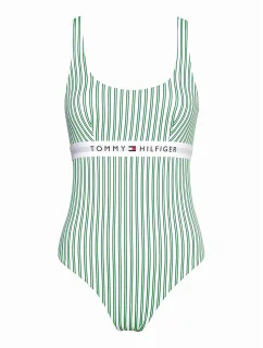 Dámské jednodílné plavky UW0UW04564-0K6 - Tommy Hilfiger