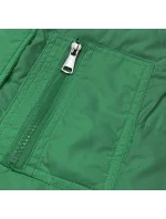 Oboustranná zelená dámská vesta (2383)