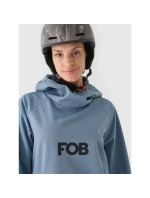 Dámská softshellová snowboardová mikina 5000 s membránou 4F 4FWAW24TSOFF289-32S