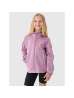 Dívčí softshellová větruodolná bunda 4F Junior 4FJWAW24TSOFF261-54S s membránou neodry 5000