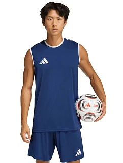 Pánské tričko adidas Entrada 26 Sleeveless Jersey navy blue KB3930 pánské