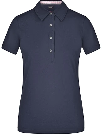 Daiber JN 969 Dámské piqué polo "Plain" 02.0969 navy/red-navy-white Daiber JN 969 Dámské piqué polo "Plain" 02.0969 navy/red-navy-white