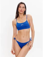 Dámské plavky Bikini UW0UW04496-C66 modré - Tommy Hilfiger