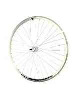 Zadní volné kolo 28'' O-stříbrné/P-stříbrné