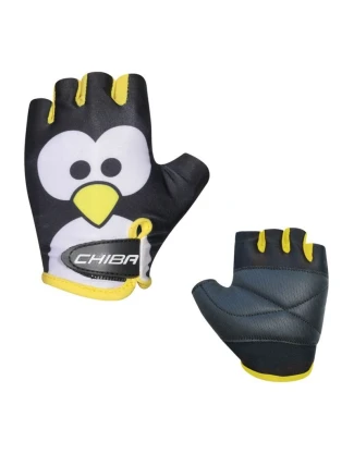 CHIBA COOL KIDS rukavice černé tučňák XS