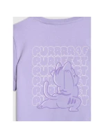 Dívčí tričko s potiskem 4F 4FJRAW25TTSHF3199-52S