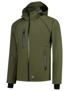 Tech Shell bunda unisex army