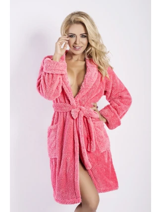 Dámský župan Eliza short coral - DKAREN