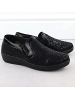 Dámské pohodlné nazouvací boty Unisoft 8910 v maskáčovém provedení