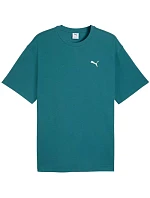 Pánské tričko Puma ESS Elevated Relaxed Tee, zelené, 692018, velikost 41 Pánské tričko Puma ESS Elevated Relaxed Tee, zelené, 692018, velikost 41