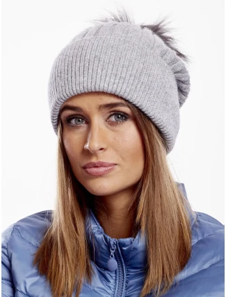 Dámská čepice AT CZ 17230.43 šedá Dámská čepice AT CZ 17230.43 šedá