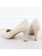 Dámské lodičky na podpatku s pásky Sergio Leone 1459