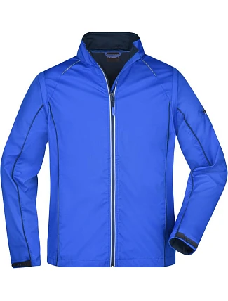 Daiber JN 1122 Pánská softshell bunda s odepínacími rukávy 02.1122 nautic blue/navy Daiber JN 1122 Pánská softshell bunda s odepínacími rukávy 02.1122 nautic blue/navy
