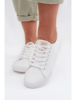 Dámské tenisky z eko kůže Big Star TT274001 Bílé