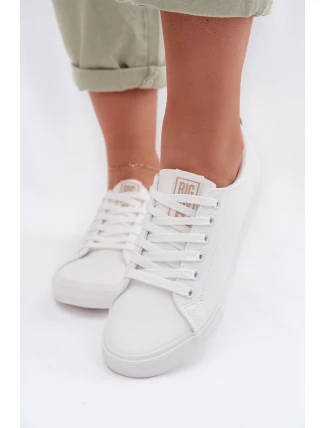 Dámské tenisky z eko kůže Big Star TT274001 Bílé
