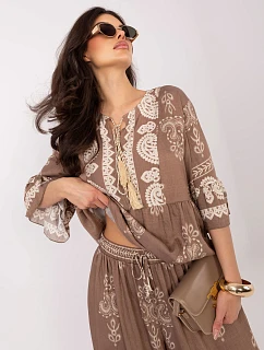 IR set KMPL 7282.08P tmavě lila