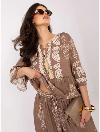 IR set KMPL 7282.08P tmavě lila