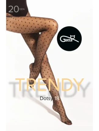 DOTSY - 18 DÁMSKÝCH PUNČOCH 20 DEN