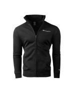 Pánská černá mikina Champion se stojáčkem (218290 KK001) Pánská černá mikina Champion se stojáčkem (218290 KK001)