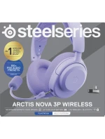 Steelseries Arctis Nova 3P Bezdrátová sluchátka pro Playstation, Levander