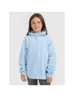 Dívčí volný fleece s kapucí 4F 4FJRAW25TFLEF444-33S