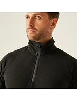 Regatta TRF 691 Fleecová mikina structure s 1/4 zipem "Navigate" 36.F691 black/orange pop Regatta TRF 691 Fleecová mikina structure s 1/4 zipem "Navigate" 36.F691 black/orange pop
