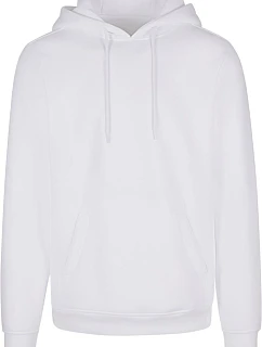 New Morning Studios NM 010 Unisex mikina s kapucí 57.0010 white