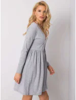 Šaty RV SK 6008.19X šedá