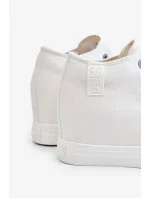 Vysoké tenisky na skrytém klínu Big Star LL274035 Bílé