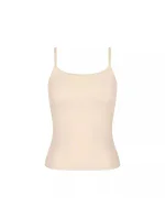 sloggi Soft ADAPT Spaghetti shirt - BROWN - SLOGGI BROWN - SLOGGI