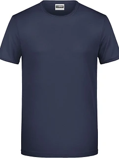 Daiber 8002 Pánské tričko z bio bavlny 02.8002 navy